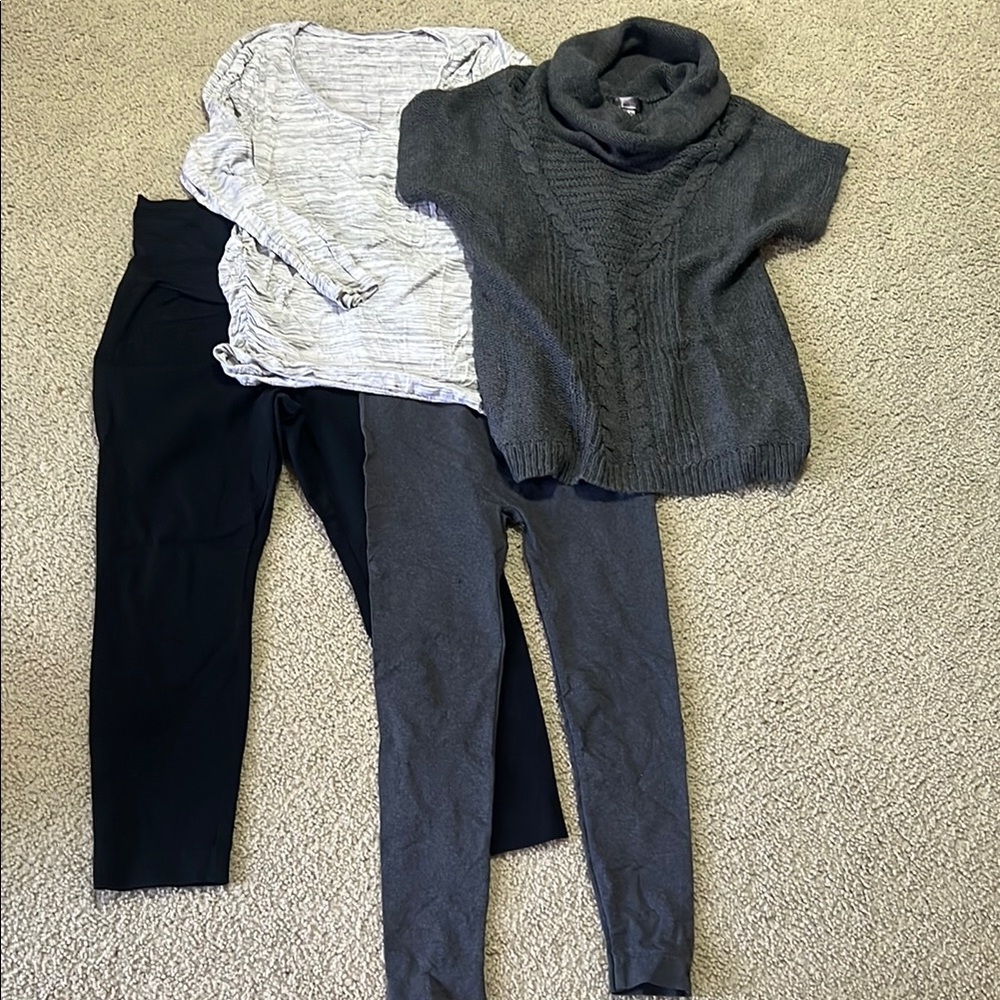 Maternity bundle tops and pants